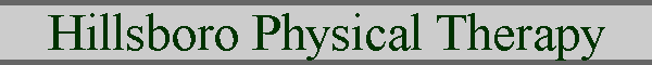Hillsboro Physical Therapy